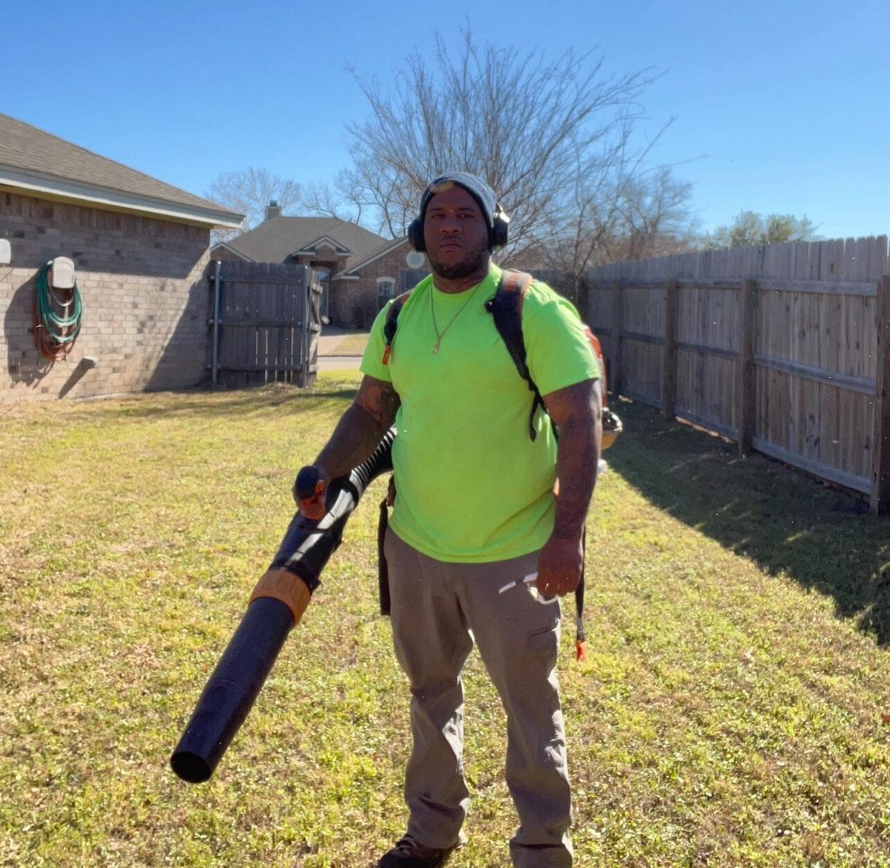 Grass and Leaf Cleanup